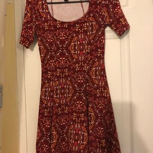 Forever 21 floral skater dress